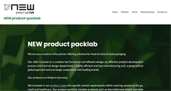 Desktop Screenshot of new-product-packlab.com